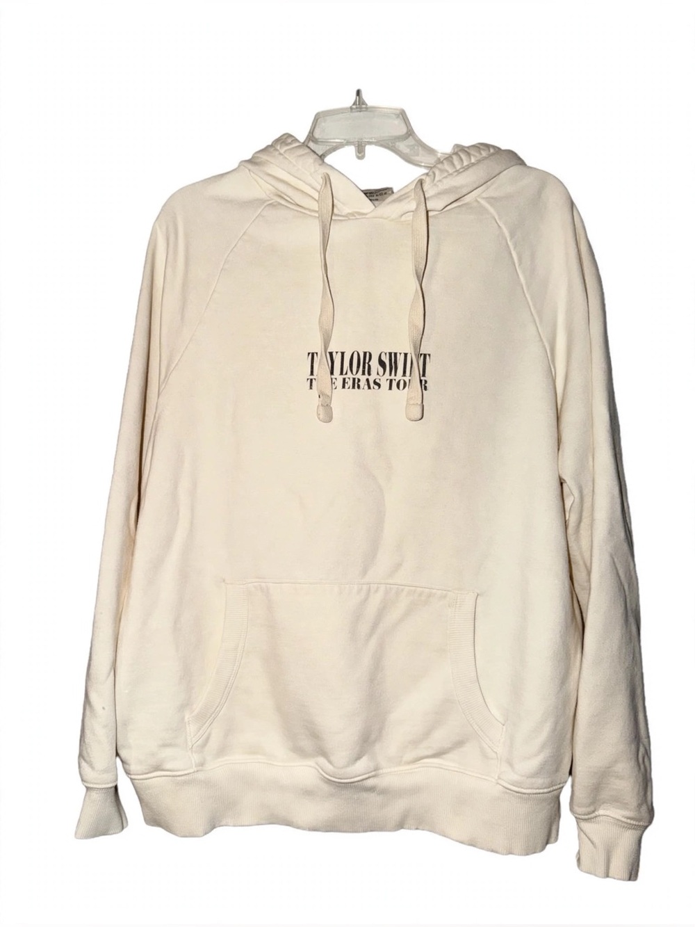 Taylor Swift Original 2023 Eras Tour Cream Hoodie READ DESCRIPTION SZ M